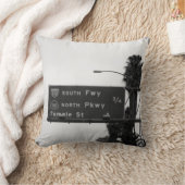 110本の高速道路の印 クッション (ブランケット)