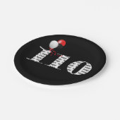 110歳の誕生日パーティー風船 ペーパープレート (アングル)