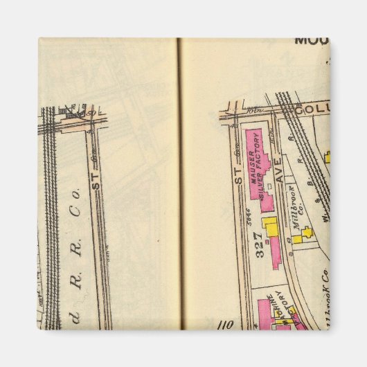 110111 Mt Vernon マグネット (正面)