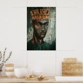 1108エレガ王室のンス ポスター (キッチン)