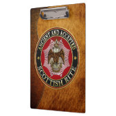[110]スコティッシュライトダブル頭ワシ クリップボード (左)