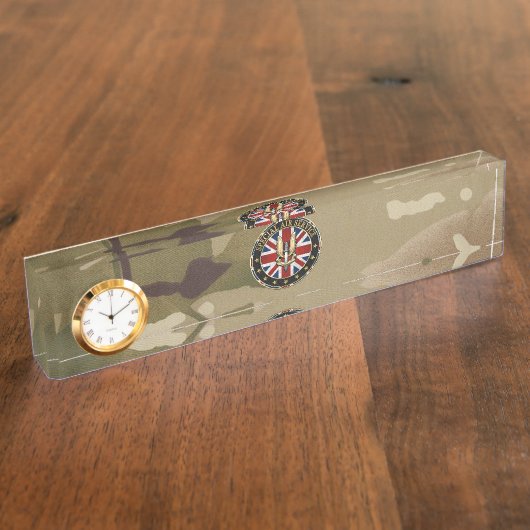 [110]スペシャルエアサービス(SAS)バッジ[3D] デスクネームプレート (側面)