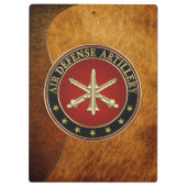 [110]航空防衛砲兵(ADA)分部記章 クリップボード (裏面)