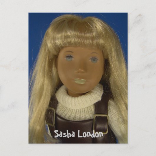 110-4サーシャロンドンポストカルテ ポストカード (正面)