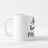 110z 2ある調子を与え母性愛のマグのようなフードではないです コーヒーマグカップ (左)