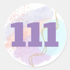 111アライン&マニフェストエンジェルナンバーハイビベス ラウンドシール