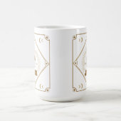 111エンジェル数表示水晶玉マグカップ コーヒーマグカップ (中央)