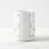 111エンジェル数表示水晶玉マグカップ コーヒーマグカップ (中央)