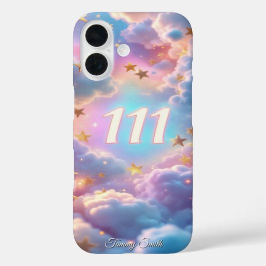 111天使の数の表示 – 神のエネルギー Case-Mate iPhoneケース (裏面)