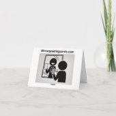 111鏡カード – 品質を観察できる サンキューカード (裏面)