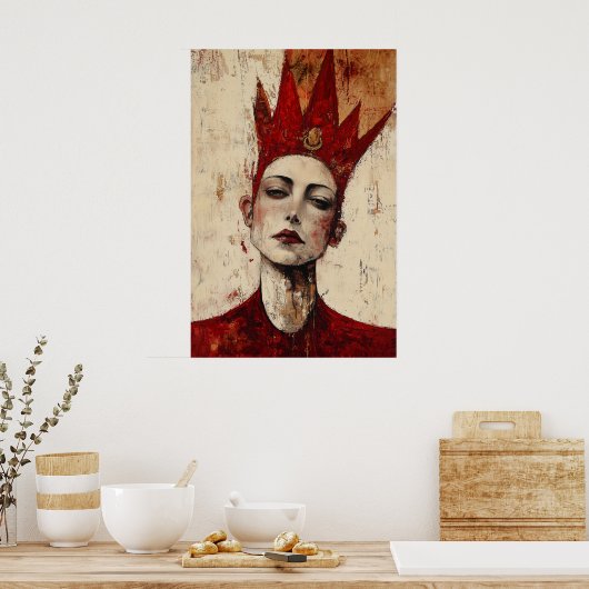 1111エレガ王室のンス ポスター (キッチン)