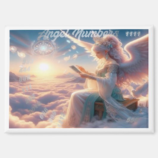 1111エンジェル番号磁石 マグネット (正面)