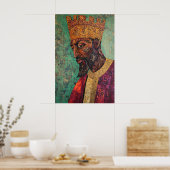 1114エレガ王室のンス ポスター (キッチン)