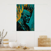 1116エレガ王室のンス ポスター (キッチン)