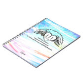 111 Angel Number Gratitude Journal | Name Notebook ノートブック (左側)