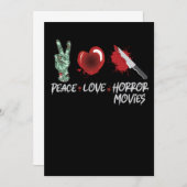 112ホラー映画平和ラブホラー映画ナイフ蔵 セーブザデート (正面/裏面)