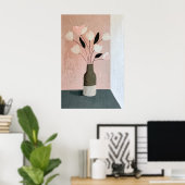 1129 Strength And Calm Of A Minimalism – ハイ ポスター (ホームオフィス)