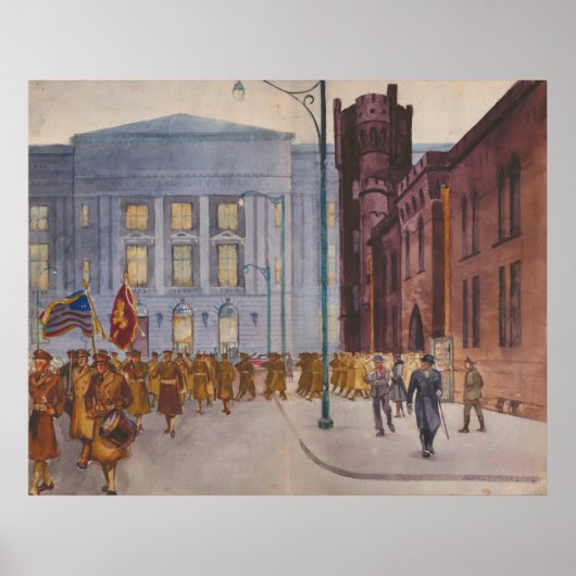 112th Engineers at the Cleveland Armory - 1940 ポスター (正面)