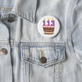 113歳お誕生日ケーキ 缶バッジ (インサイチュ)