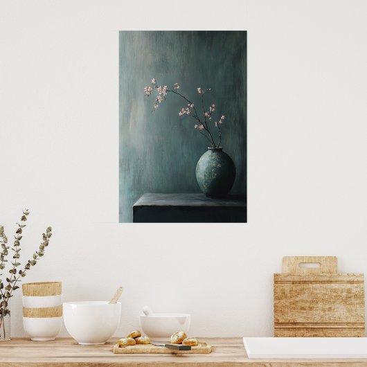 1134 Strength And Calm Of A Minimalism – ハイ ポスター (キッチン)