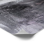 1136強さとフローラミニマリズムの穏やかさ – こんにちは ポスター (角)