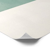 1137強さと穏やかなフローラミニマリズム – こんにちは ポスター (角)