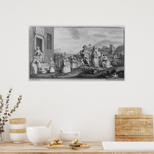 113.雛たち ポスター (キッチン)