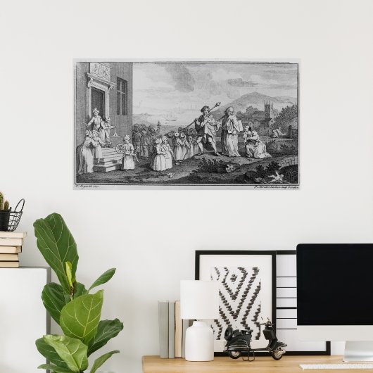 113.雛たち ポスター (ホームオフィス)