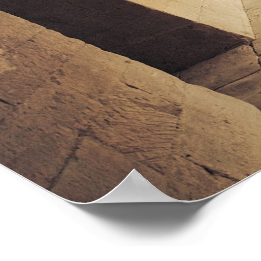 1148年に設立された回廊のインテリア観 ポスター (角)