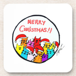 114 – クリスマスキャスター コースター