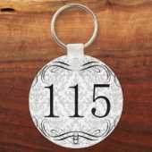 115市外局番 キーホルダー (正面)