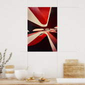 1153レトロ未来主義 ポスター (キッチン)