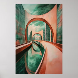 1154レトロ未来主義 ポスター