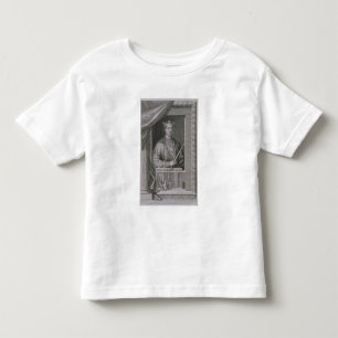 1154年からのヘンリー二世(1133-89年の)イギリス国王、から トドラーTシャツ