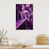 1156レトロ未来主義 ポスター (キッチン)