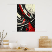 1157レトロ未来主義 ポスター (キッチン)