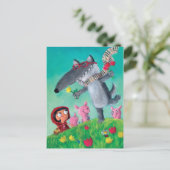 115.大きな悪いオオカミ ポストカード (スタンド正面)