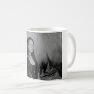 115.女と一角獣 コーヒーマグカップ