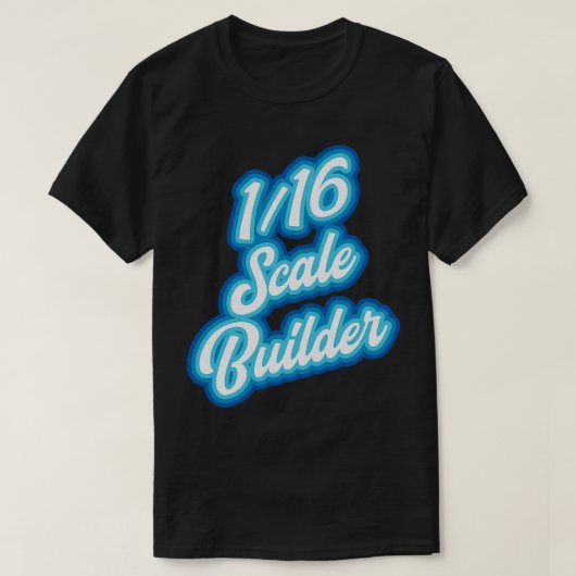 116スケールモデルビルダ1 Tシャツ (デザイン正面)