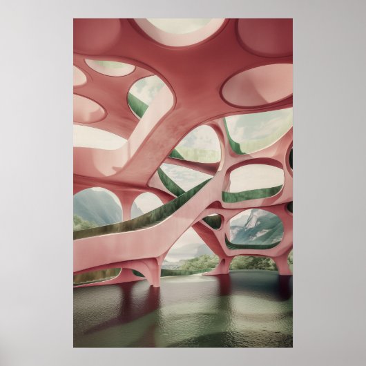 1160レトロ未来主義 ポスター (正面)