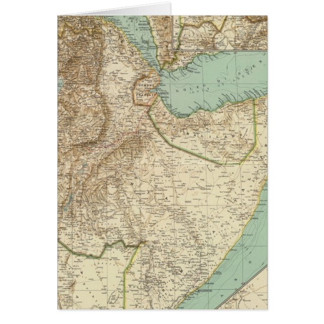 11617エリトリア、エチオピア、ソマリア (正面)