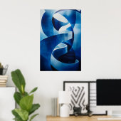 1163レトロ未来主義 ポスター (ホームオフィス)