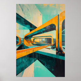 1164レトロ未来主義 ポスター