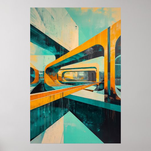 1164レトロ未来主義 ポスター (正面)