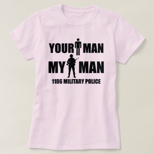 1186人の憲兵-あなたの人-私の人 Tシャツ (デザイン正面)