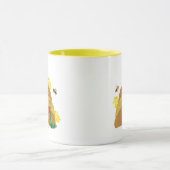 118.とっても飢えた救毛虫がハチたちを マグカップ (中央)