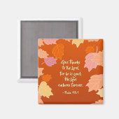 118:1彼は与え良いという主への詩篇 マグネット