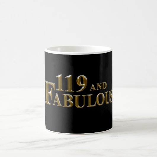 119歳の誕生日 コーヒーマグカップ (中央)