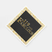 119誕生日 スタンダードランチョンナプキン (角)