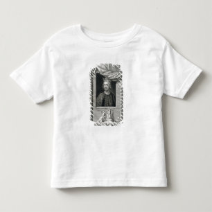 1199年からの、engravジョンの(1167-1216年の)イギリス国王 トドラーTシャツ